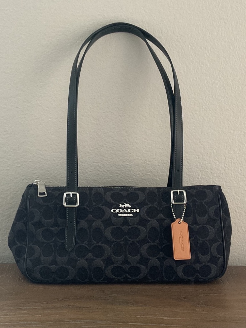 Coach Asher Shoulder Bag in Signature Denim